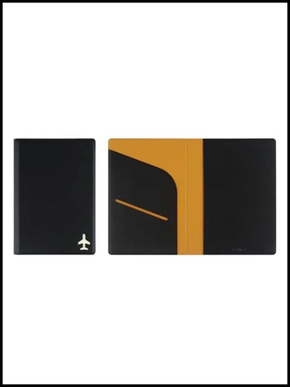 RFID Blocking Passport Holder with Card Slot Waterproof Vegan PU Leather Travel
